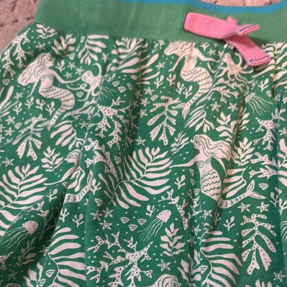Mini Boden Green and Blue Mermaid Skort Sz 8-9Y - Picture 3 of 5